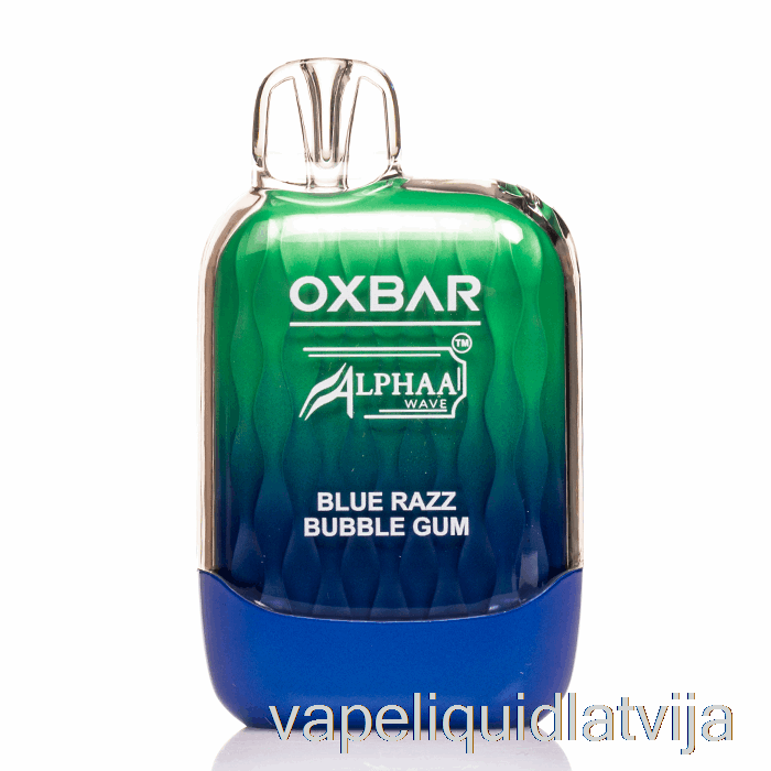 Oxbar G8000 Vienreizējās Lietošanas Zils Razz Bubblegum Vape šķidrums